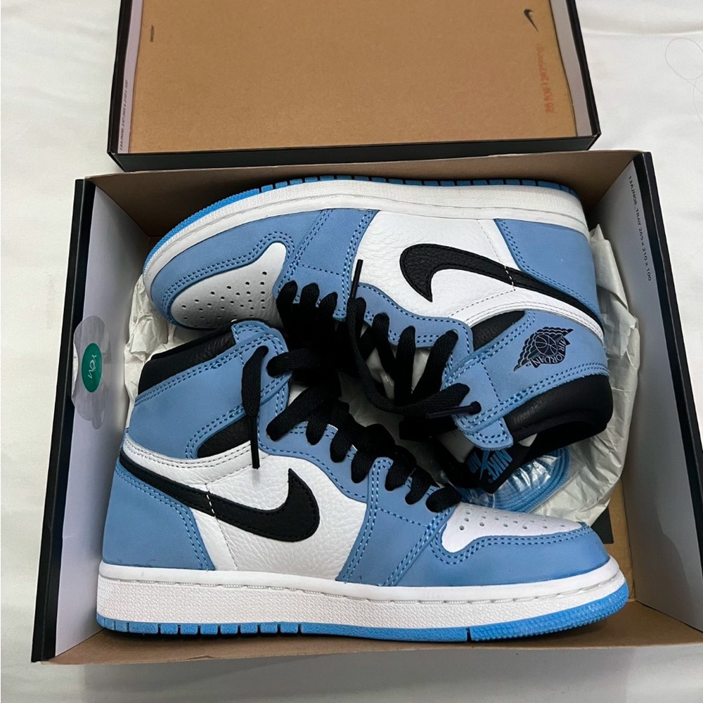 University Blue Air Jordan 1’s